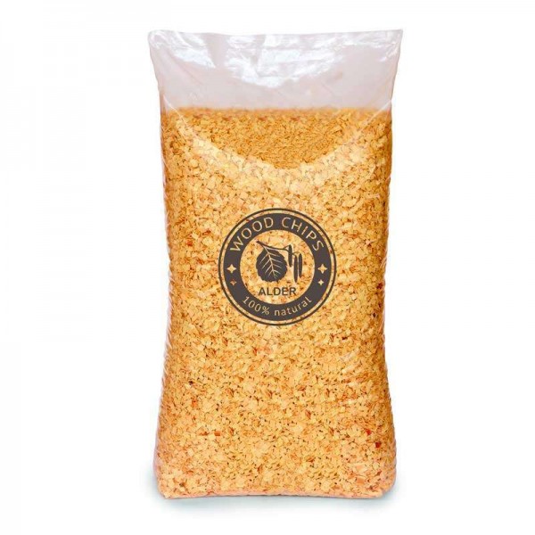 Alder Wood Chips 15 kg Bulk