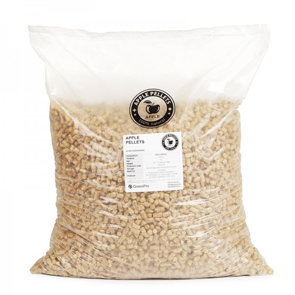 Apple Wood Pellets 10 kg Bag